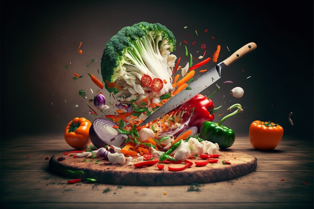 El Cuchillo adecuado para cortar verduras, Belén Frutería