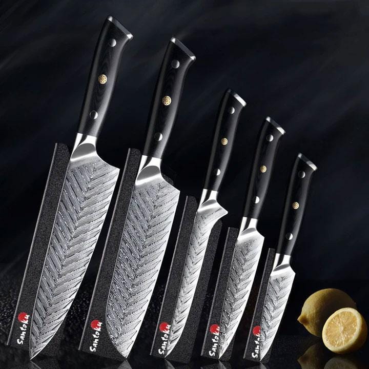 Riku (リク) Damasco VG10 Cuchillo