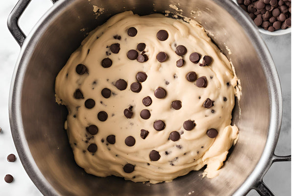 Masa de galletas de chispas de chocolate celestial