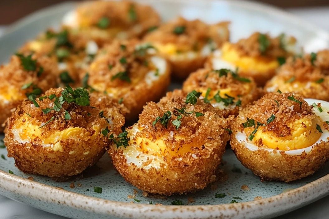 Deep Fried Devilled Eggs Santokuknives deep-fried-devilled-eggs-santokuknives