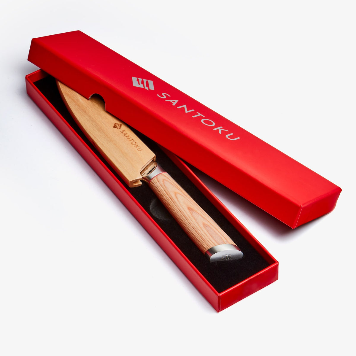 Haruta Cuchillo multiusos japonés de acero damasco VG10 de 5 pulgadas con mango de madera y funda