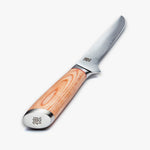Haruta 6 pulgadas VG10 Cuchillo de deshielo de acero Damasco Japonés con mango de madera y vaina