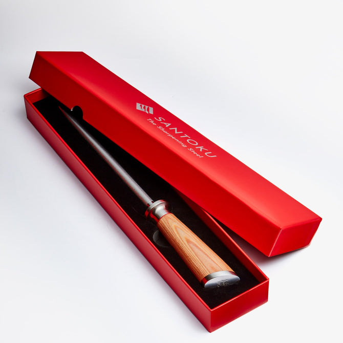 Haruta de acero de afilado de diamante de 13 pulgadas para mantenimiento de cuchillos