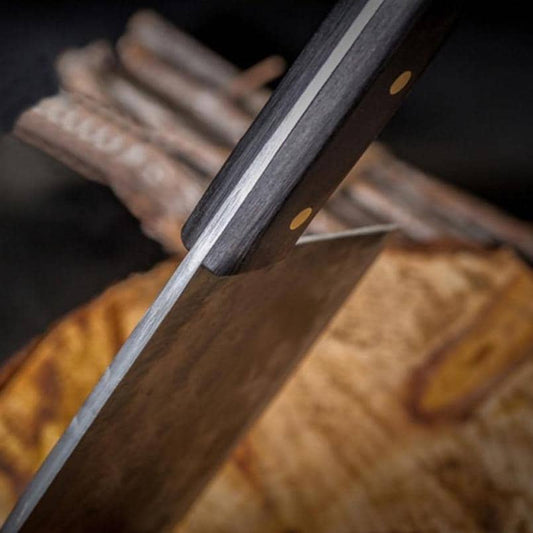 Nakiri / Chukabocho (なきり なきり) Cleavador de acero Tang Full Tang